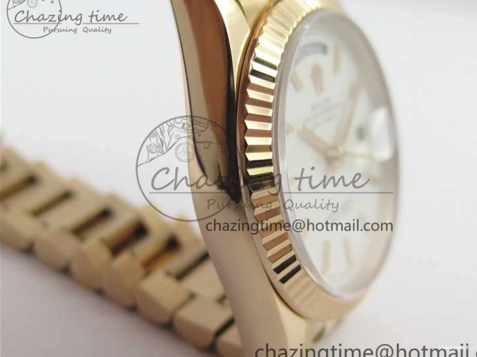 Bracelet 36 RG RG 128239 on President Maker Dial Day-Date White Bp Edition Best 1005